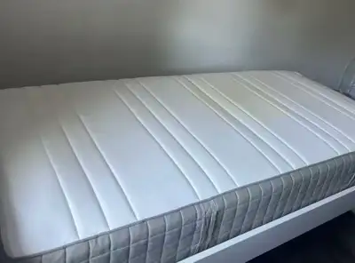 single bed frame and mattress , View more