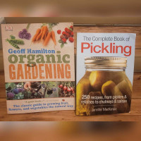 Books Organic Gardening & Pickling