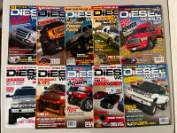 MUST SELL Diesel World Magazines from 2006 & 2007 ($1.50 EACH)
