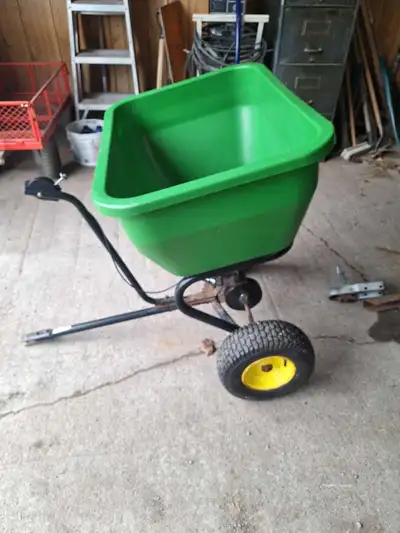lawn tractor seed spredder, View more