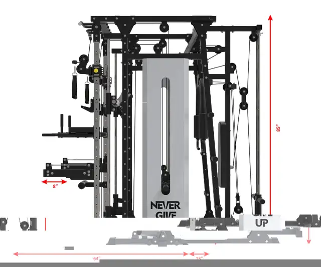 PREMIUM PRO ALL IN ONE SMITH MACHINE - SM03 - Coquitlam in Other in Burnaby/New Westminster - Image 7