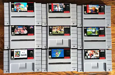 SNES GAMES FROM $4, View more