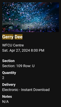 Gerry Dee Live at WFCU Centre TONIGHT (Sat Apr 27)