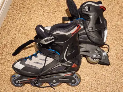 Men's size 11 rollerblades in great condition for sale, Voir plus