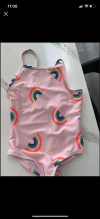 Toddler girls bathing suit (5T)