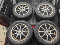 Set of 4 Fast 16" Aluminum Wheels 5 x114.3