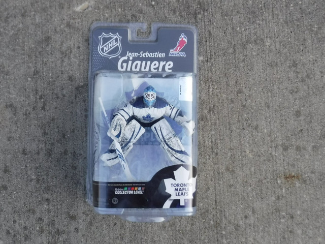 Jean-Sébastien Giguère goalie figure, Toronto Maple Leafs in Toys & Games in Cambridge