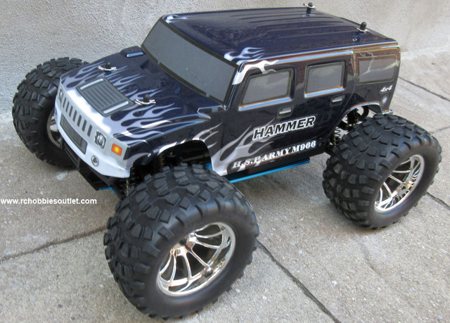 NEW RC NITRO GAS MONSTER TRUCK ,  HSP 1/10 4WD PIVOT BALL SUSP. in Hobbies & Crafts in City of Halifax