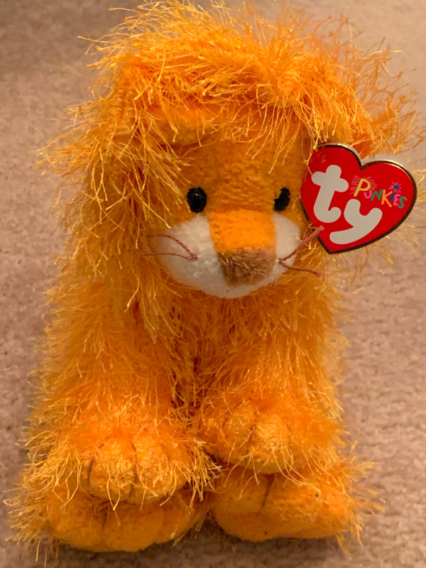 TY KITTY the LION Beanie Baby PUNKIE in Toys & Games in Calgary