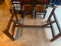Table legs and frame