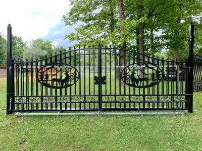 Available same day pick up from North York location or call for quote 416-850-3771 Wrought Iron Swin...