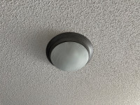Two ceiling lights