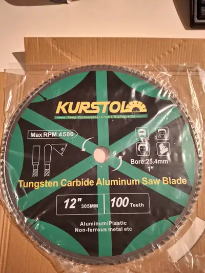 12" Carbide Tipped Saw Blade, View more