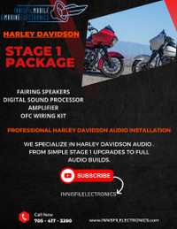 Harley Davidson Audio Installation