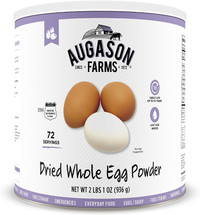 Augason Farms Dried Whole Egg Product 2 lbs 1 oz No. 10 Can (5-9