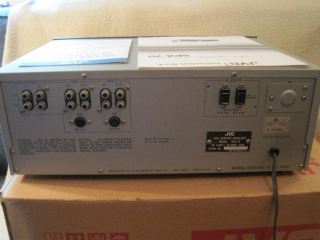 JVC SEA-70 Graphic Equalizer in Stereo Systems & Home Theatre in Ottawa - Image 4