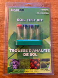 Brand New Soil Test Kit by HoldAll, 40 tests inside, $15