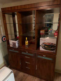 Wooden hutch / cabinet / armoire