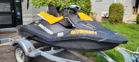 2021 Bombardier Seadoo with trailer