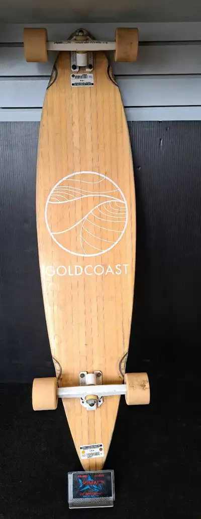 GOLDCOAST CLASSIC BLONDE PINTAIL LONGBOARD (28639207), View more