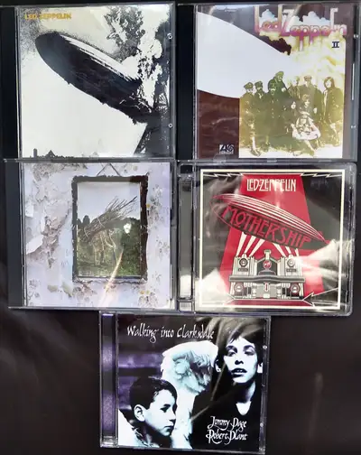 Cds Led Zeppelin, Black Sabbath, Steppenwolf, Jethro Tull, Queen, View more