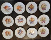 Vintage Schumann Arzberg, Germany Dessert plates- set of 12