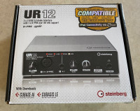 Steinberg UR 12  USB Audio Interface + microphone combo