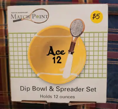 Dip Bowl & Spreader Set, View more