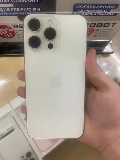 iPhone 15 Pro Max – 512GB – White Titanium – Huge Deal!, View more