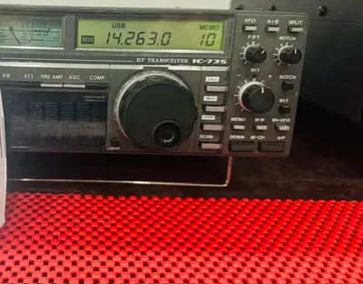 Icom ic 735 Ham radio-CB, View more