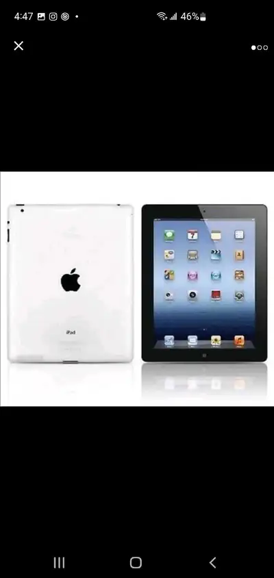 SILVER APPLE IPAD 2 16 GB 9.7" SCREEN WIFI ETC..., View more
