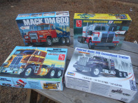 Model truck 1/25 and plane kits and diecast variety