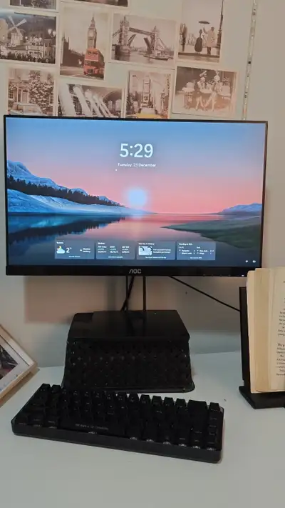 AOC monitor Desktop, View more