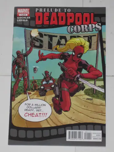 Marvel Comics Prelude to Deadpool Corps#1 (2012) comic book, View more