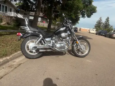 For sale is this awesome bike of mine always starts and it pulls really well small bike big engine =...