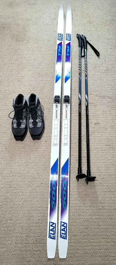 Cross Country Ski set - Womens 8 - 8.5 / Mens 7 - 7.5, View more