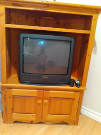Pine tv cabinet