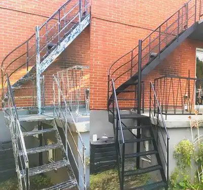 Bonjour Nous offrons nos SERVICES dans tout ce qui est : **DECAPAGE ET PEINTURE FER FORGE (Décapage...