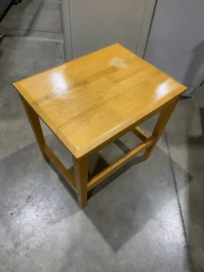 Medium Wood Side Table, View more
