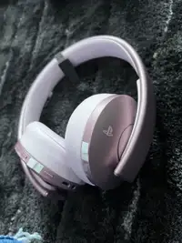 Rose Gold PS4 Wireless Headset