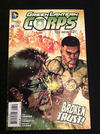 DC Comic The New 52 Green Lantern Corps #26 Feb 2014 CHANG VF/NM