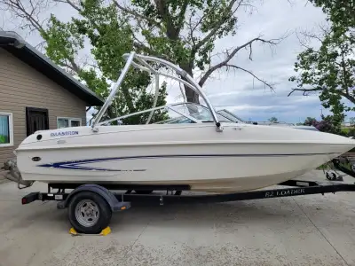 Weekend Special! Great boat. Glastron MX175 Open Bow with trailer. Located in Chaplin. Come check ou...