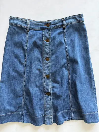 Ralph Laurent denim skirt, View more