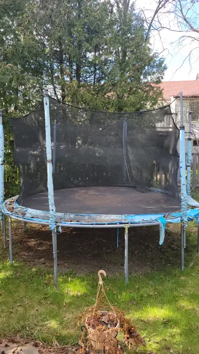 Free trampoline, View more