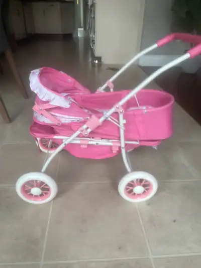In absolutely PERFECT condition. The bassinet can stay on or separate from the stroller. Also comes...