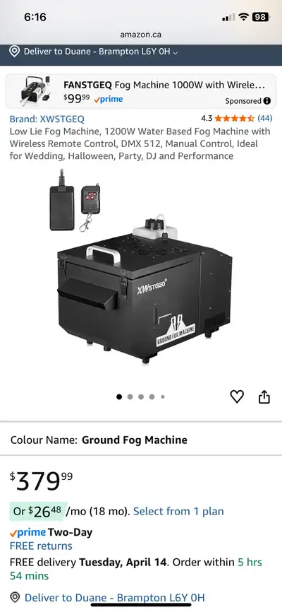 ground fog machine , View more