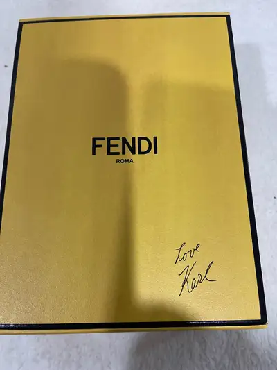 Fendi Box. Signed “Love Karl”, View more