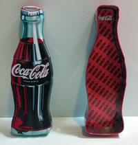 Collectible Coca-Cola Bottle Tin. Embossed. Mint condition.