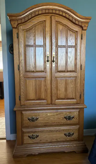 Mobilier de chambre en bois massif (érable) - Queen, View more