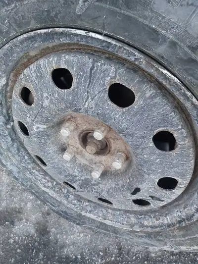 Set of 4 steel rims 17 inch